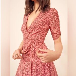 Reformation Monica Wrap Dress
